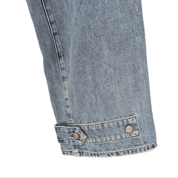 PISTOLA Bobbie Mid Rise Loose Straight Utility Cargo Jeans Varsity NWT Revolve - Picture 7 of 14